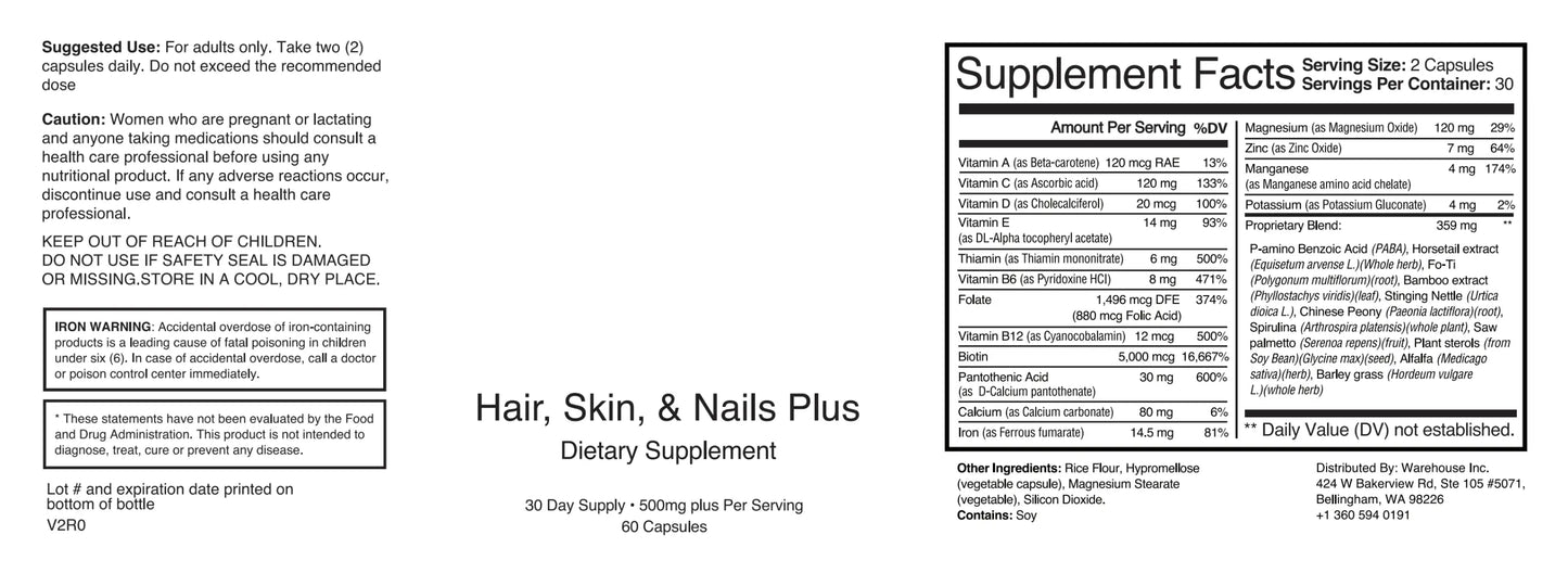 Hair, Skin, Nails Mazsha