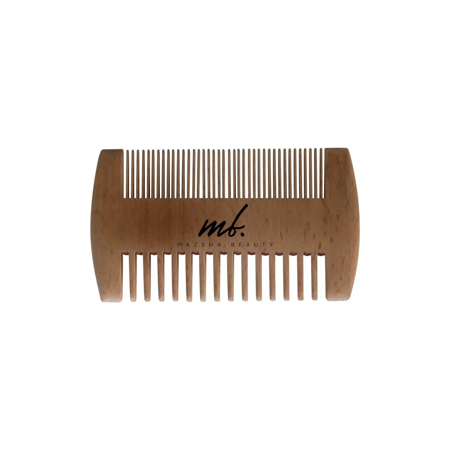 Bamboo Beard Comb Mazsha