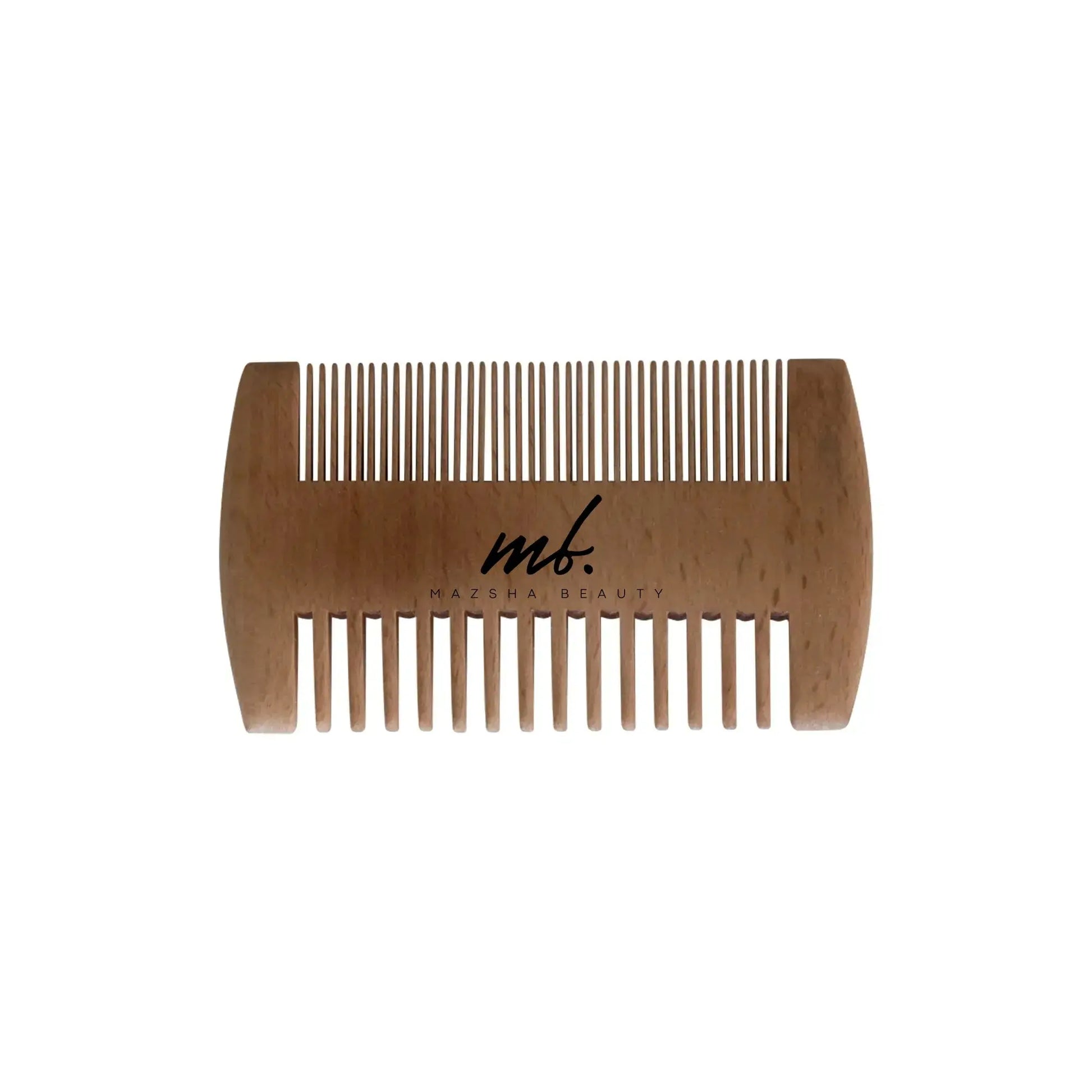 Bamboo Beard Comb Mazsha