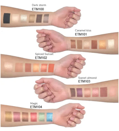 Eyeshadow Palette - Caramel Kiss Mazsha