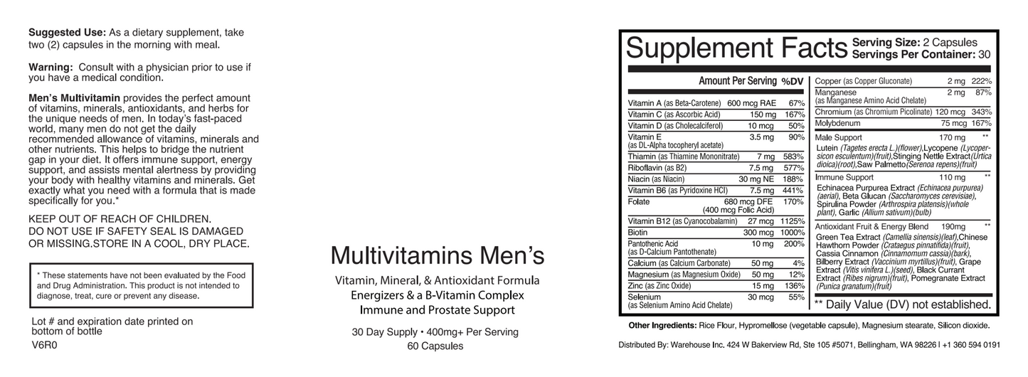 Multivitamins - Men's